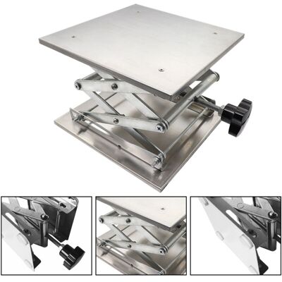 OEM Mesas Elevadoras Portátiles De Acero Inoxidable Para Uso En Laboratorio (mini Plataforma Elevadora, Soporte, Estante) Para Trabajos Prácticos En Química, Biología Y Soldadura OEM Mesas Elevadoras Portátiles De Acero Inoxidable Para Uso En Laboratorio (mini Plataforma Elevadora, Soporte, Estante) Para Trabajos Prácticos En Química, Biología Y Soldadura