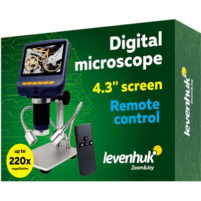 Levenhuk - Microscopio Dtx Rc1 Con Mando A Distancia Levenhuk - Microscopio Dtx Rc1 Con Mando A Distancia
