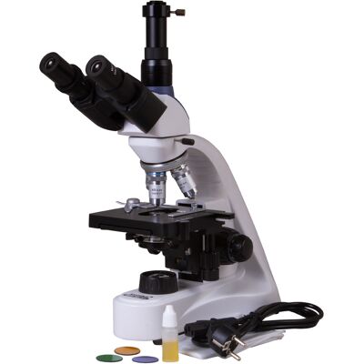 Microscopio Trinocular Levenhuk Med 10t Microscopio Trinocular Levenhuk Med 10t