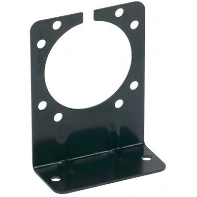 OEM Soporte De Montaje Apto Para Conector De Remolque De Caravana De 7 Pines, Enchufe De Metal Negro. OEM Soporte De Montaje Apto Para Conector De Remolque De Caravana De 7 Pines, Enchufe De Metal Negro.