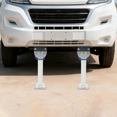 OEM Gato De Soporte Para Caravana, Diseño Ajustable, Alta Capacidad De Carga, Color Plata. OEM Gato De Soporte Para Caravana, Diseño Ajustable, Alta Capacidad De Carga, Color Plata.