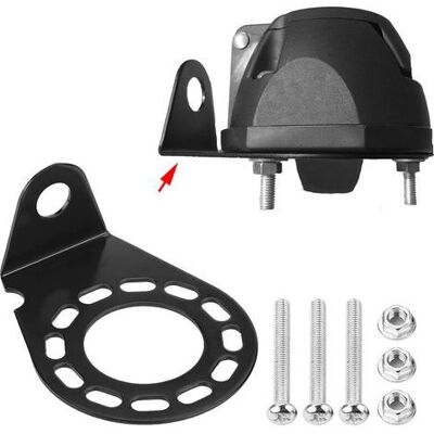 OEM Accesorios Para Remolques, Soporte De Montaje Metálico Para Conector De Remolque De Caravana De 7 Y 13 Pines. OEM Accesorios Para Remolques, Soporte De Montaje Metálico Para Conector De Remolque De Caravana De 7 Y 13 Pines.