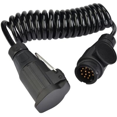 OEM Adaptador De Conector De Cable Con Resorte De 13 Pines Para Remolque De Caravana. OEM Adaptador De Conector De Cable Con Resorte De 13 Pines Para Remolque De Caravana.