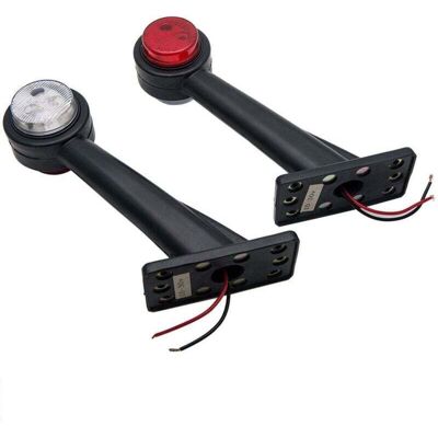OEM Feu De Position Latéral Led - 12 V A 30 V - Para Caravana Remolque Camion - 2 Unidades OEM Feu De Position Latéral Led - 12 V A 30 V - Para Caravana Remolque Camion - 2 Unidades