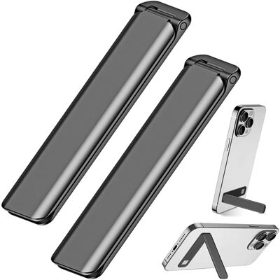 OEM Soporte De Aluminio Para Teléfono (paquete De 2), Ajustable Vertical Y Horizontalmente, Compatible Con Teléfonos Móviles, Ordenadores De Sobremesa, Otros Ipads, Smartphones, Tabletas Y Más - Negro OEM Soporte De Aluminio Para Teléfono (paquete De 2), Ajustable Vertical Y Horizontalmente, Compatible Con Teléfonos Móviles, Ordenadores De Sobremesa, Otros Ipads, Smartphones, Tabletas Y Más - Negro