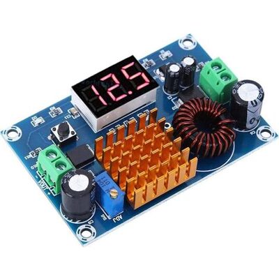 OEM Convertidor Elevador Dc-dc De 3-35v A 5-45v Con Voltímetro Led, Convertidor De Voltaje Para Arduino Xh-m411 Diy OEM Convertidor Elevador Dc-dc De 3-35v A 5-45v Con Voltímetro Led, Convertidor De Voltaje Para Arduino Xh-m411 Diy