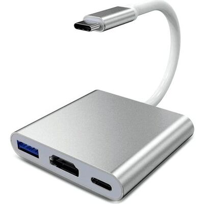 OEM Adaptador Usb-c A Hdmi 4k – Convertidor De Vídeo Tipo C – Puerto Usb 3.0 Para Periféricos – Carga Rápida Usb-c OEM Adaptador Usb-c A Hdmi 4k – Convertidor De Vídeo Tipo C – Puerto Usb 3.0 Para Periféricos – Carga Rápida Usb-c