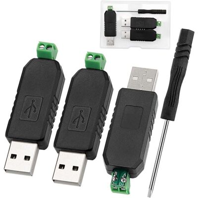 OEM Adaptador Convertidor Usb A Rs485 De 3 Piezas, Módulo Convertidor Usb A Rs485 Ch340, Compatible Con Win7 Xp Vista Linux Mac Os OEM Adaptador Convertidor Usb A Rs485 De 3 Piezas, Módulo Convertidor Usb A Rs485 Ch340, Compatible Con Win7 Xp Vista Linux Mac Os