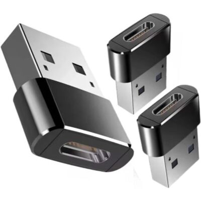 OEM Paquete De 3 Adaptadores Usb C A Usb, Convertidor Tipo C Hembra A Usb A Macho 2.0, Carga Rápida, Compatible Con Todos Los Teléfonos Inteligentes, Pc, Tabletas... OEM Paquete De 3 Adaptadores Usb C A Usb, Convertidor Tipo C Hembra A Usb A Macho 2.0, Carga Rápida, Compatible Con Todos Los Teléfonos Inteligentes, Pc, Tabletas...