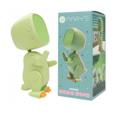 Mary's Reloj Despertador Dino - Juguete de Dinosaurio con Partes Articuladas Mary's Reloj Despertador Dino - Juguete de Dinosaurio con Partes Articuladas