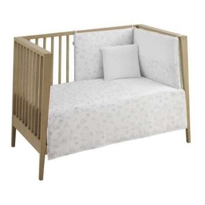 Juego 2 Pcs.Colcha I-V. Cuna 60 Merlo Crudo 60x120x3cm Cambrass Juego 2 Pcs.Colcha I-V. Cuna 60 Merlo Crudo 60x120x3cm Cambrass