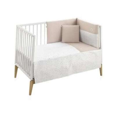 Juego de ropa de cuna - Beige 60x120cm Juego de ropa de cuna - Beige 60x120cm