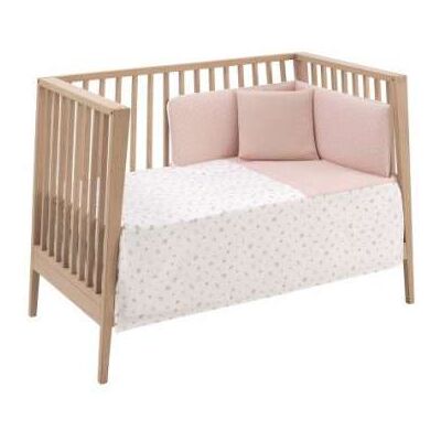 Juego 2 PCS. Colcha I-V. Cuna 60 Calma Rosa 60x120x3cm Cambrass Juego 2 PCS. Colcha I-V. Cuna 60 Calma Rosa 60x120x3cm Cambrass
