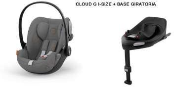 GRUPO 0 CLOUD G I-SIZE CYBEX + BASE GREY