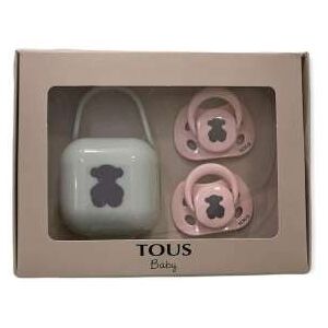 PACK DE 2 CHUPETES + PORTACHUPETES TOUS BABY