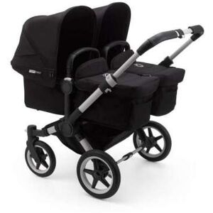 Bugaboo Donkey 3 Gemelar Chasis Aluminio/Base Negro Completo