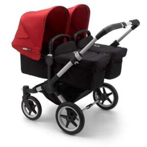 Bugaboo Donkey 3 Gemelar Chasis Aluminio/Base Negro Completo