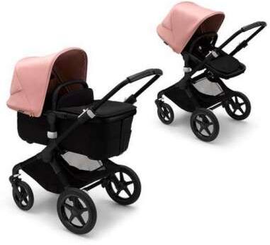 BUGABOO FOX 3 NEGRO/NEGRO MEDIANOCHE/ ROSA AMANECER