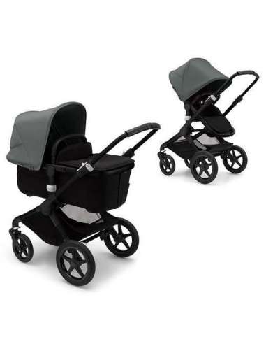 BUGABOO FOX 3 NEGRO/NEGRO MEDIANOCHE/VERDE BOSQUE