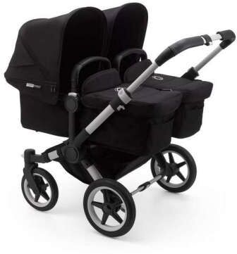 Bugaboo Donkey 3 Gemelar Chasis Aluminio/Base Negro Completo Bugaboo Donkey 3 Gemelar Chasis Aluminio/Base Negro Completo