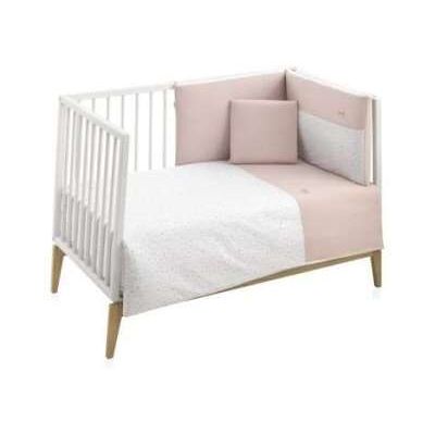 Nordica Juego de Ropa de Cuna - 2 Piezas Rosa Plumeti Nordica Juego de Ropa de Cuna - 2 Piezas Rosa Plumeti