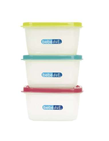 BEBEDUE SET PORTA ALIMENTOS 400ML BEBEDÚE BEBEDUE SET PORTA ALIMENTOS 400ML BEBEDÚE