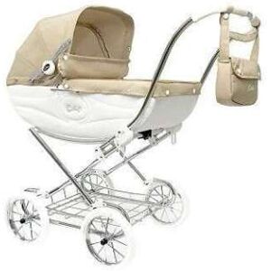 Cochecito Muñeca Arrue Princess Jr.84cm. con bolso y cesta metalica