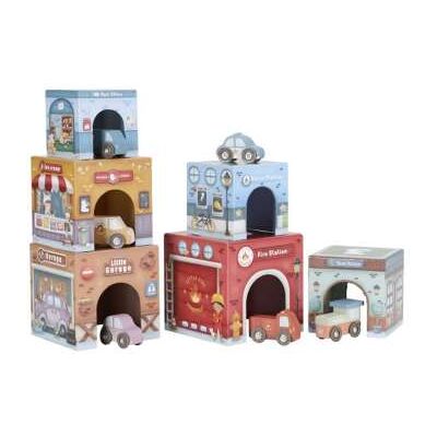 TORRE ENCAJABLE CIUDAD CON COCHES LITTLE DUTCH LD2525 TORRE ENCAJABLE CIUDAD CON COCHES LITTLE DUTCH LD2525