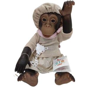 ASI VIL, S.L. LOLA LA CHIMPANCÉ VDO BEIGE ROSA VIEJO MONITO REBORN