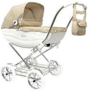 ARRUE Cochecito Muñeca Arrue Princess Jr.84cm. con bolso y cesta metalica ARRUE Cochecito Muñeca Arrue Princess Jr.84cm. con bolso y cesta metalica