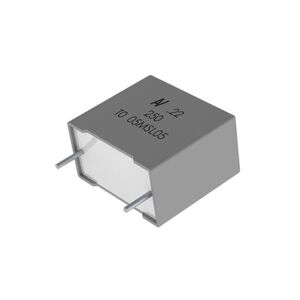 KEMET Condensador de película AEC-Q200, 6.8μF, ±10%, 40 V ac, 63 V dc, Montaje en orificio pasante