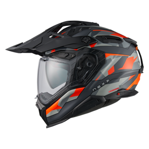 Nexx Casco Adventure  X.WED3 Trailmania Gris-Naranja MT