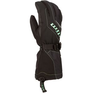 KLIM Guantes de Nieve Mujer  Radiate Negro-Menta