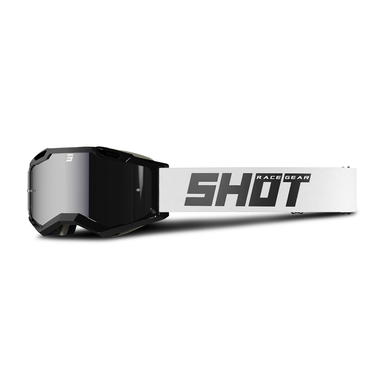 Shot Race Gear Gafas de Cross Shot Iris 2.0 Solid Negras