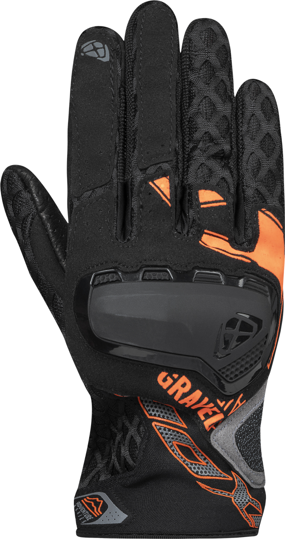 Ixon Guantes de Moto  Gravel Air Negro-Naranja