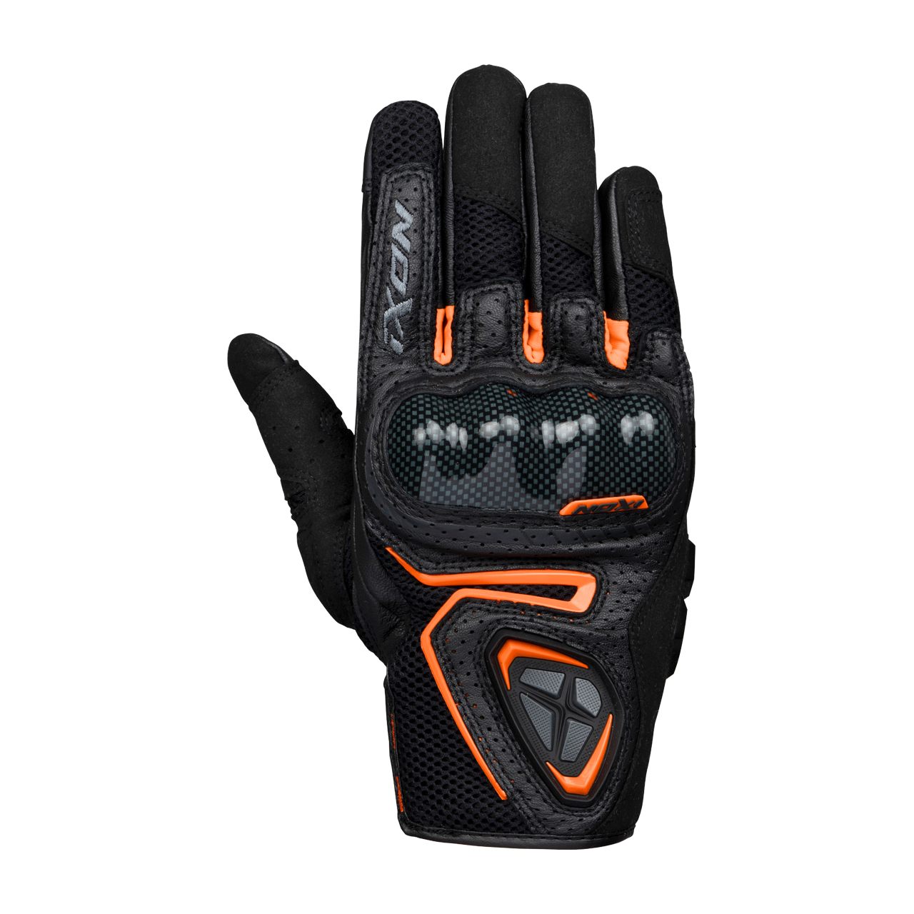 Ixon Guantes de Moto  RS5 Air Negro-Naranja