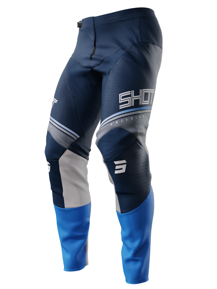 Shot Race Gear Pantalones de Cross Shot Contact Azul Indy