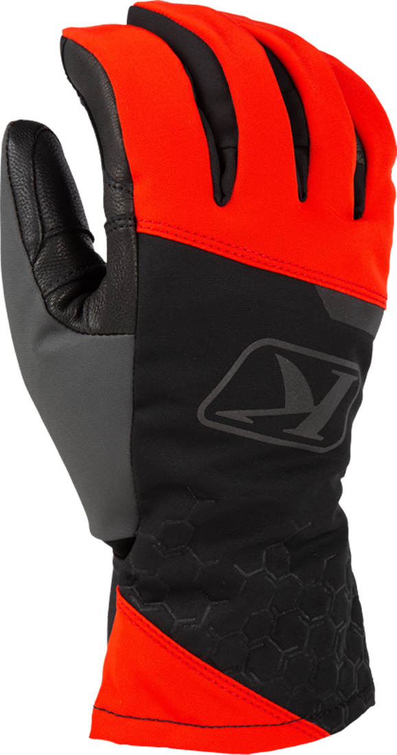 KLIM Guantes  Powerxross Negro-Rojo Fuego