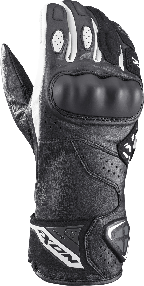 Ixon Guantes de Moto  Thund Negro-Blanco