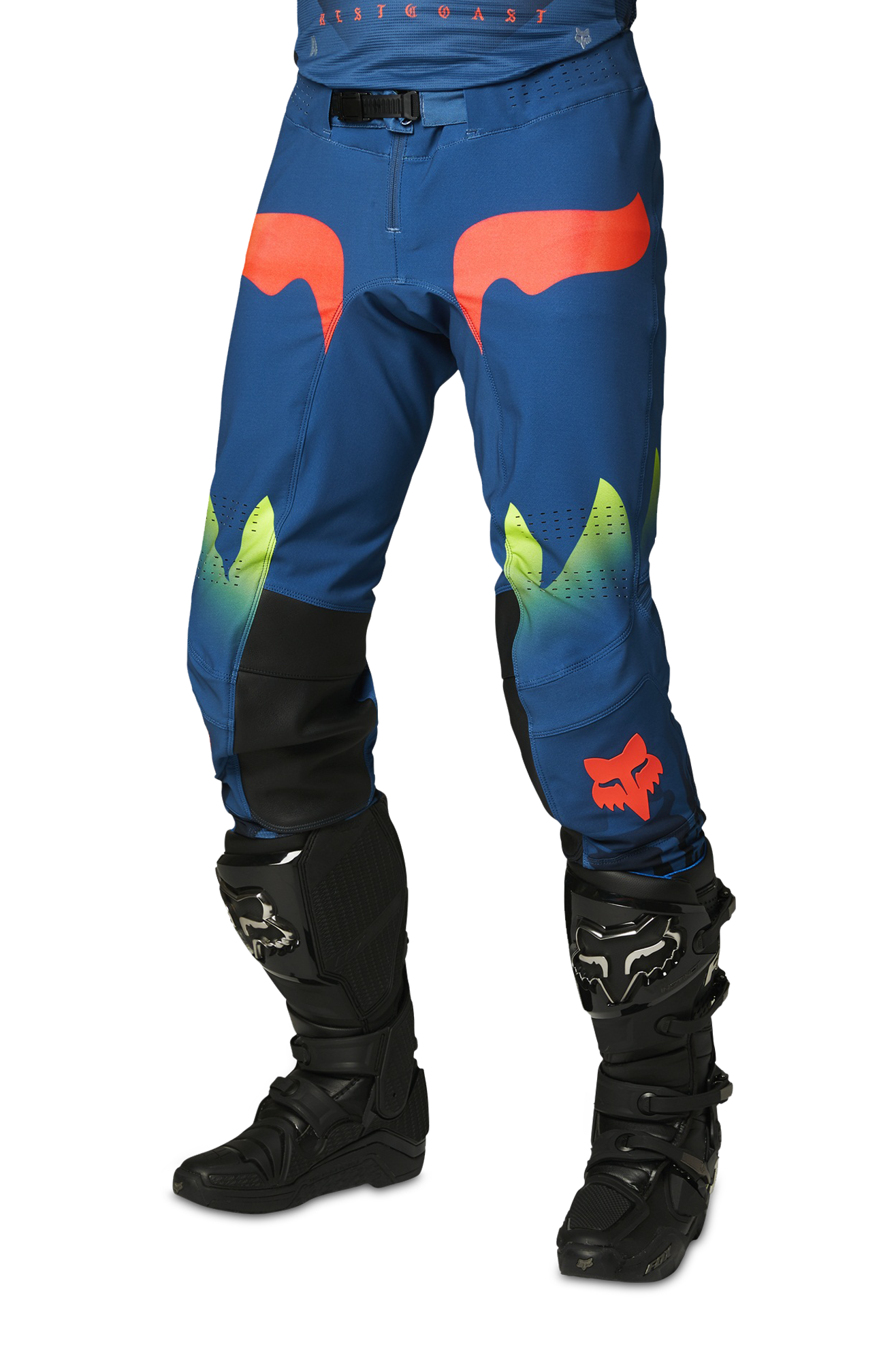 FOX Pantalones de Cross  Flexair Mawlr DST BLU