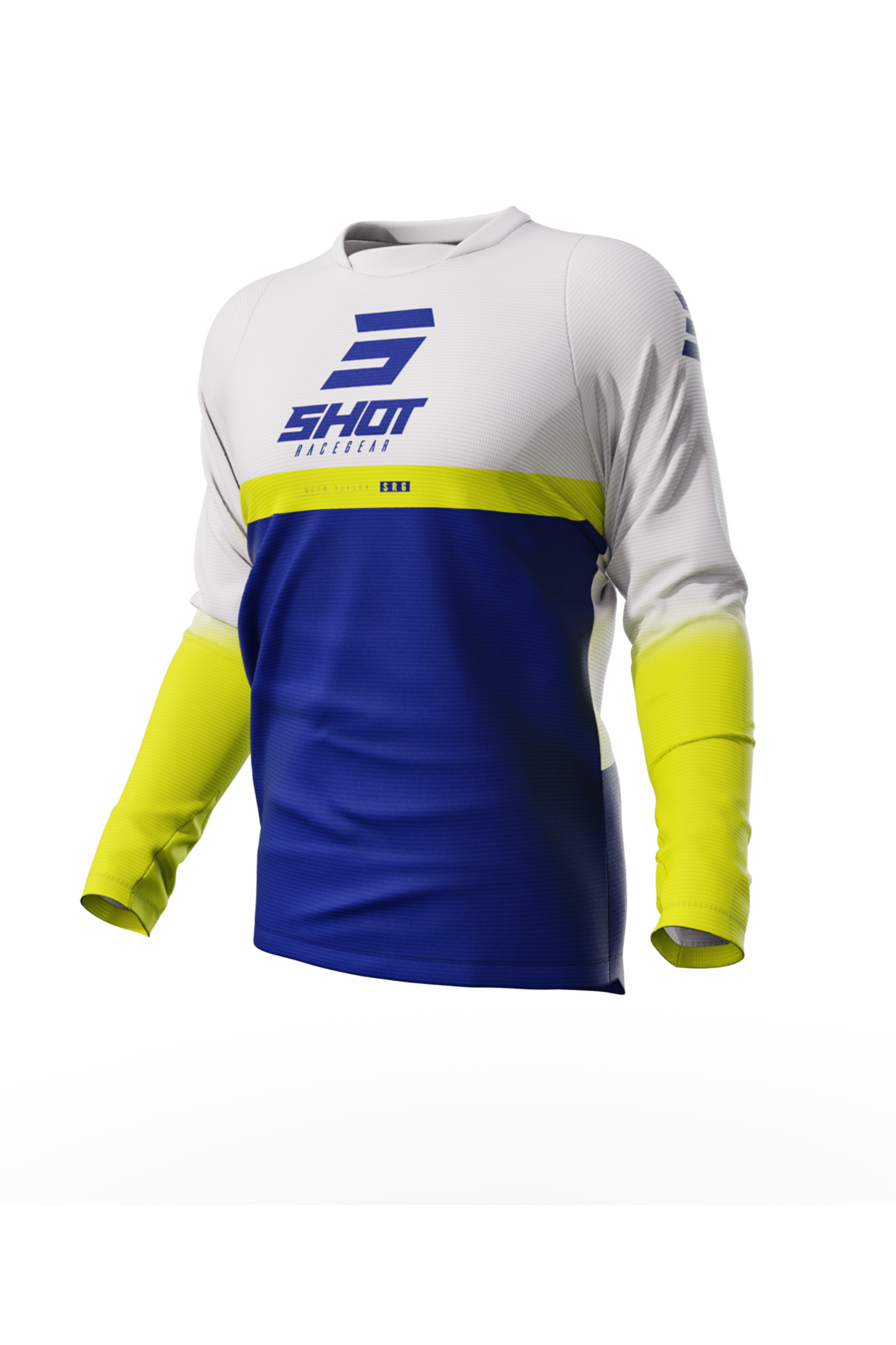 Shot Race Gear Camiseta de Cross Shot Reflex Azul