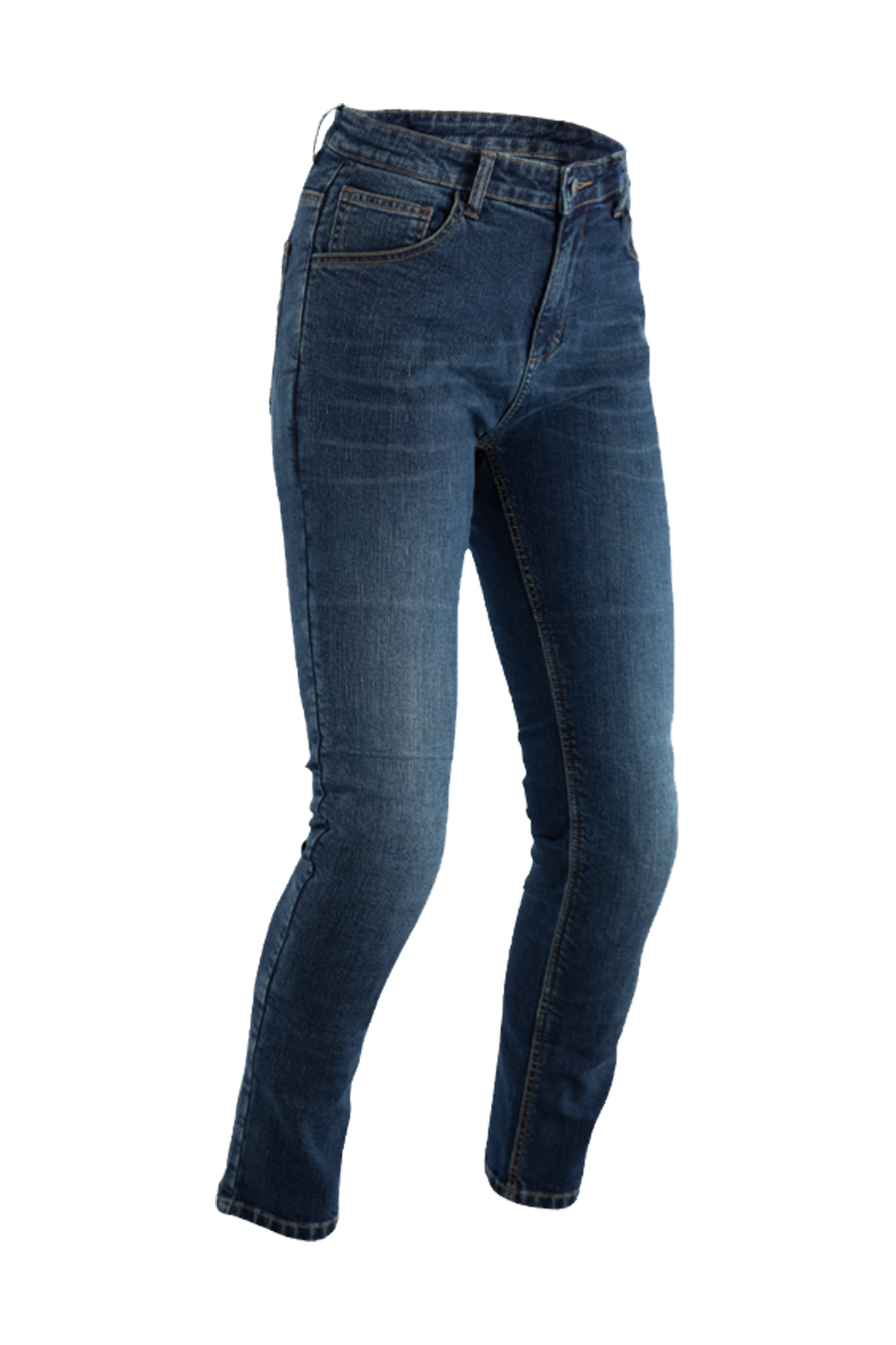 RST Pantalones de Moto para Mujer  x Kevlar® Tapered SL Azul Mate