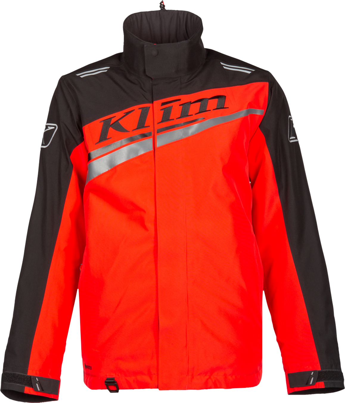 KLIM Chaqueta  Kaos Negro-Rojo Alto Riesgo