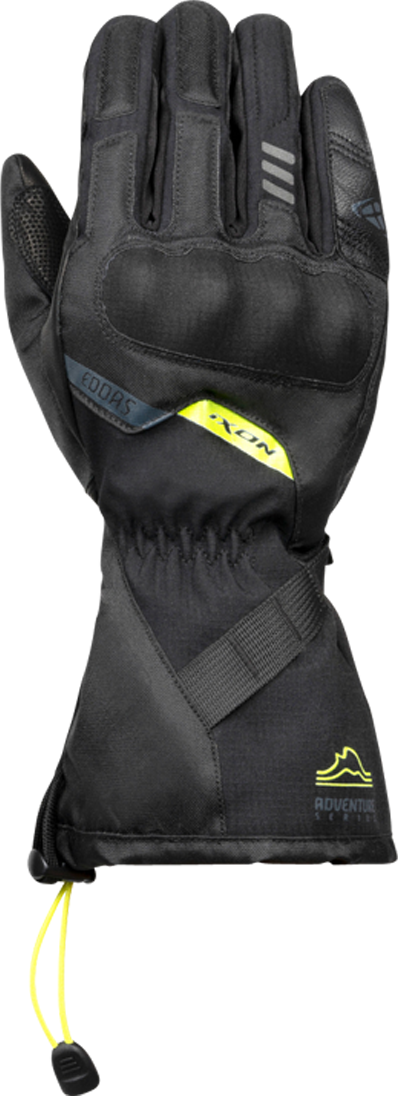 Ixon Guantes de Moto  Pro Atom Negro-Amarillo Brillante