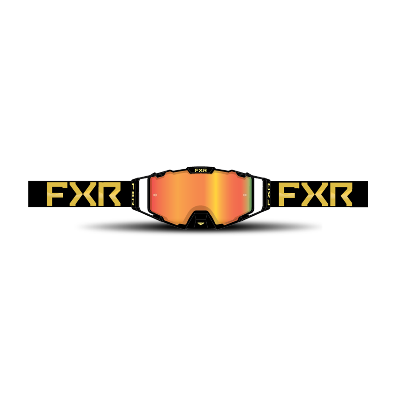 FXR Gafas de Cross  Pilot LE Bronze HiDef/Inferno Podium