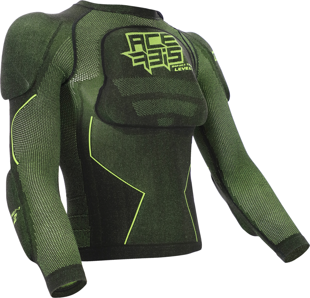 Acerbis Chaqueta de protección  X-Fit Future Niño Negro-Amarillo