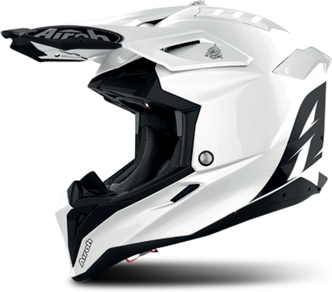 Airoh Casco de Cross  Aviator 3 Blanco