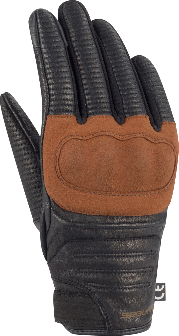 Segura Guantes de Moto  Stoney Negro-Marrón