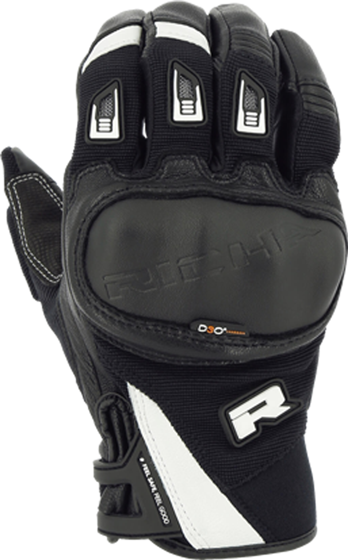 Richa Guantes de Moto  Magma 2 Blancos