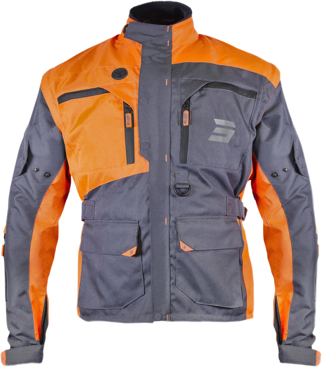 Shot Race Gear Chaqueta de Enduro Shot Racetech Gris-Naranja